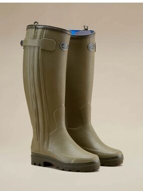 WOMEN CHASSEUR NEOPRENE LINED WELLINGTON BOOT US SIZE 6 EU 37 CALF 38 NWT